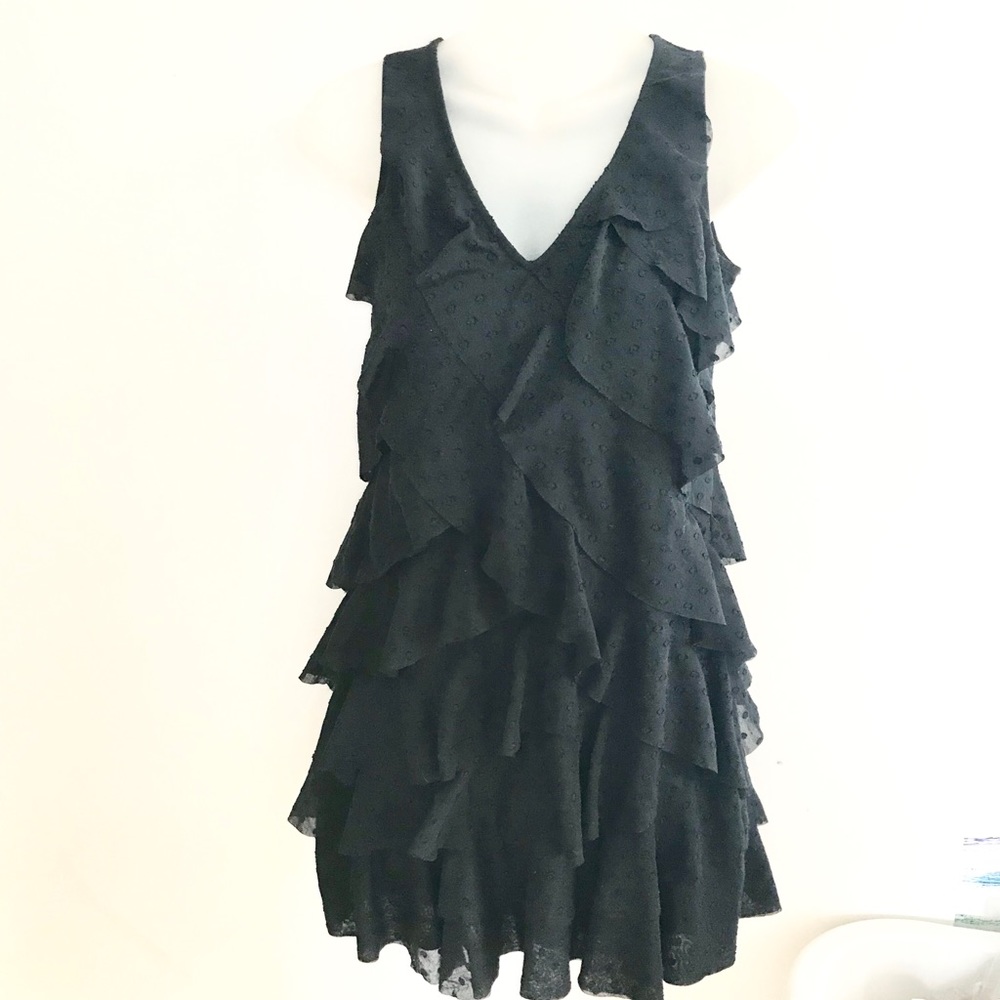 LOFT Ruffle Dress